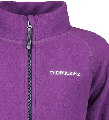 Didriksons Fleecejakke - Monte - Royal Purple