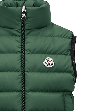 Moncler Dunvest - Contrin - Mørkegrøn