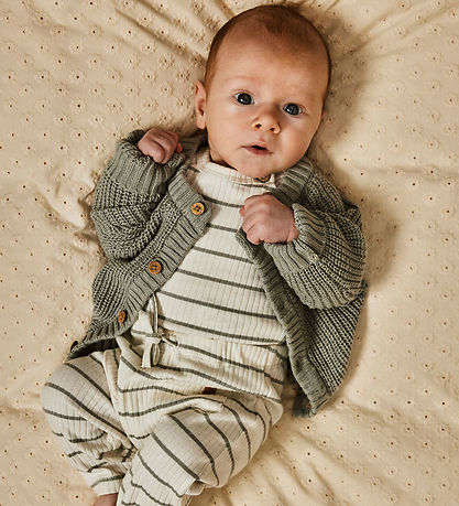 Lil Atelier Cardigan - NbnEmlen - Strik - Limestone