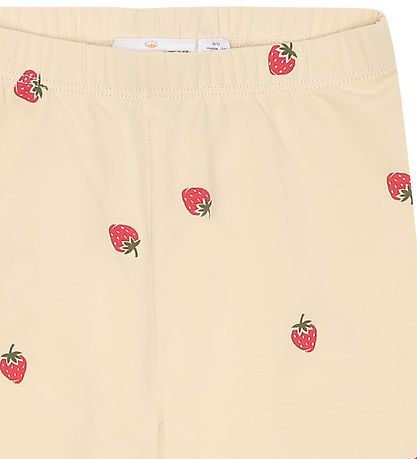 The New Siblings Leggings - TnsLarawila - Angora Strawberry AOP