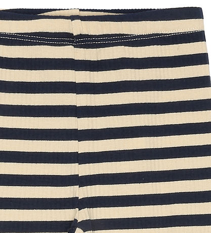 The New Siblings Leggings - Rib - TnsFro - Navy Blazer