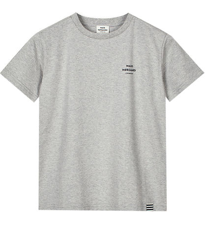 Mads Nørgaard T-shirt - Thorlino - Light Grey Melange