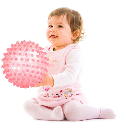 Ludi Sansebold - 20 cm - Rosa m. Massageknopper