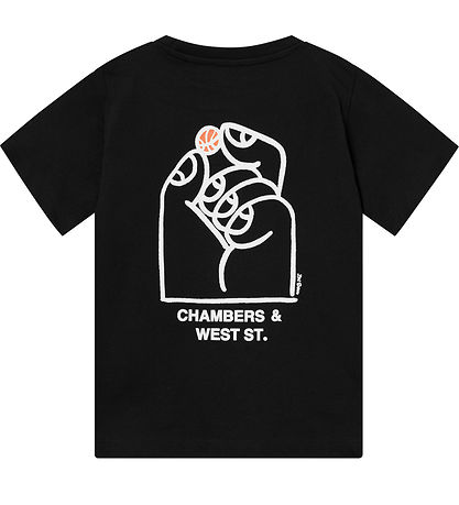 Les Deux T-shirt - Washington - Black/ Light Ivory