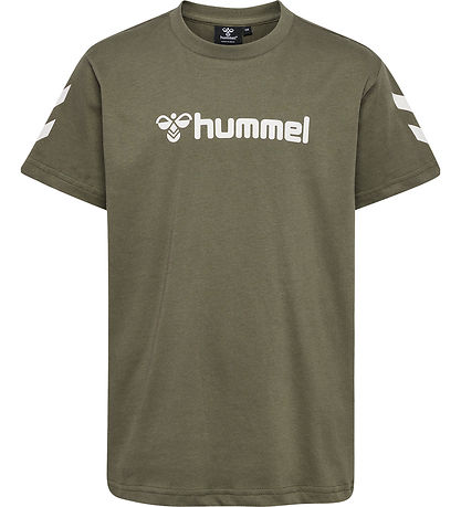 Hummel Shorts/T-shirt - hmlNovet - Dusty Olive
