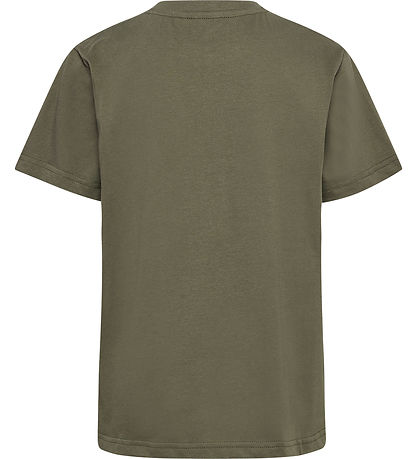 Hummel T-shirt - HmlTres - Dusty Olive