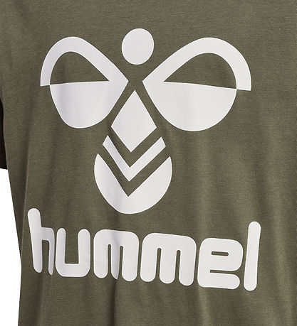 Hummel T-shirt - HmlTres - Dusty Olive