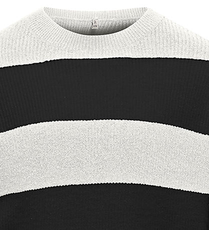 Kids Only Bluse - Strik - KogFranca - Noos - Cloud Dancer/Wide S