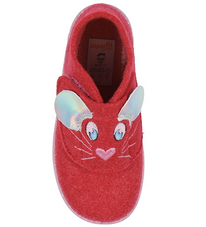 Superfit Hjemmesko - Uld - Happy Octi - Pink/Rosa