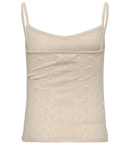 Sofie Schnoor Top - Strik - Noara - Off White m. Hulmønster