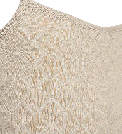 Sofie Schnoor Top - Strik - Noara - Off White m. Hulmønster