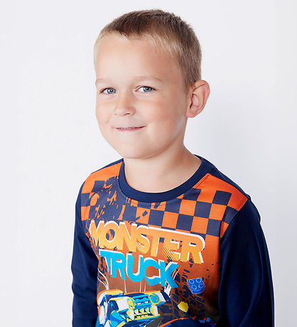 LEGO® City Bluse - LWTano - Dark Blue m. Print