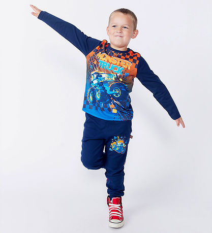 LEGO® City Bluse - LWTano - Dark Blue m. Print