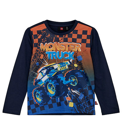 LEGO® City Bluse - LWTano - Dark Blue m. Print