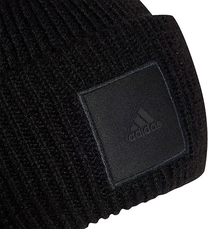 adidas Performance Hue - Strik - Wid Cuff Beanie - Sort