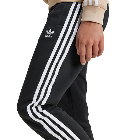 adidas Originals Sweatpants - Trefoil - Sort/Hvid