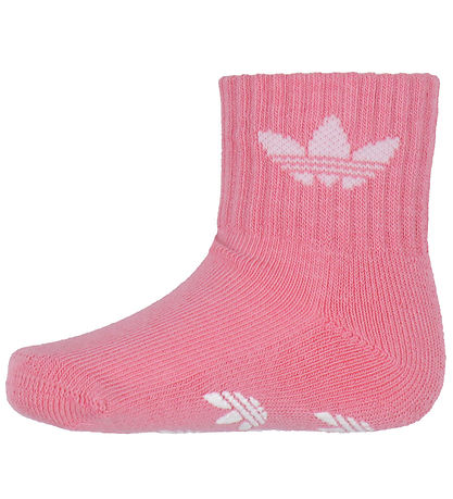 adidas Originals Strømper m. Antiskrid - 2-Pak - Petroleum/Rosa