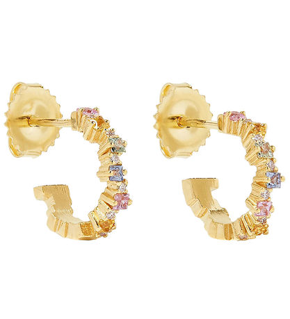 MillaVanilla Øreringe - Pastel/Guld