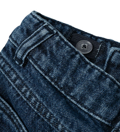 Name It Jeans - Noos - NmfBella - Dark Blue Denim m. Hjerter