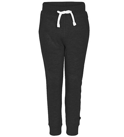 Minymo Sweatpants - 2-pak - Sort/Grmeleret