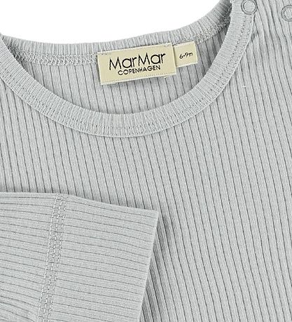 MarMar Body - L/ - Rib - Modal - Lysebl