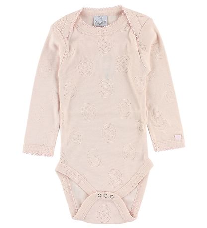 Smallstuff Body - L/Æ - Rosa m. Hulmønster
