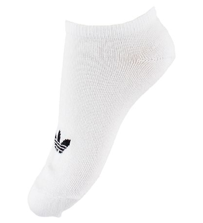 adidas Originals Ankelstrømper - Trefoil - 3-pak - Hvid m. Logo