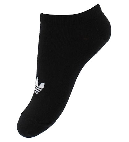 adidas Originals Ankelstrømper - Trefoil - 3-pak - Sort m. Logo
