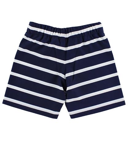 Petit Crabe Badeshorts - Alex - UV50+ - Navy/Hvidstribet