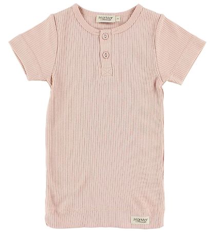 MarMar T-shirt - Rib - Modal - Rosa