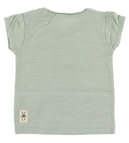 Small Rags T-Shirt - Mint m. Fjer