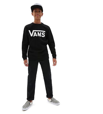 Vans Sweatshirt - Sort m. Logo