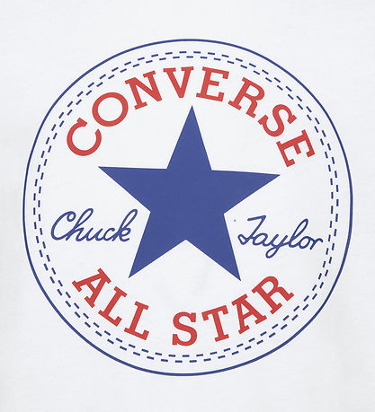 Converse T-shirt - Hvid m. Logo