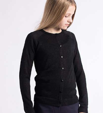 The New Cardigan - Sort m. Glimmer