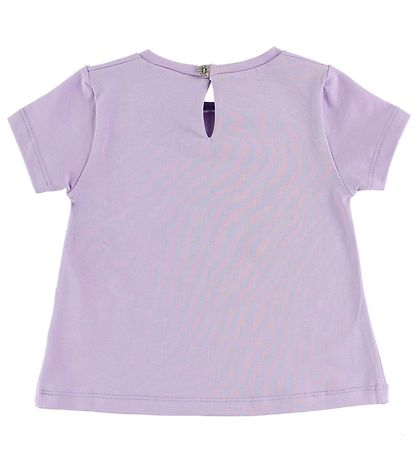 Young Versace T-shirt - Lavendel m. Logo/Mariehns