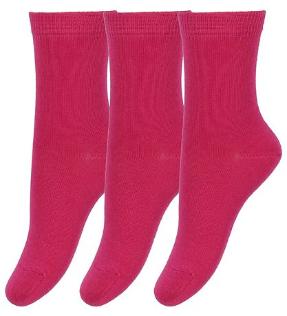 Melton Strmper - 3-pak - Pink