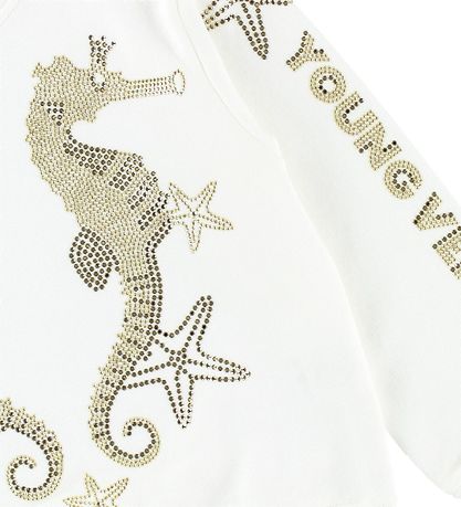 Young Versace Sweatshirt - Hvid m. Sheste