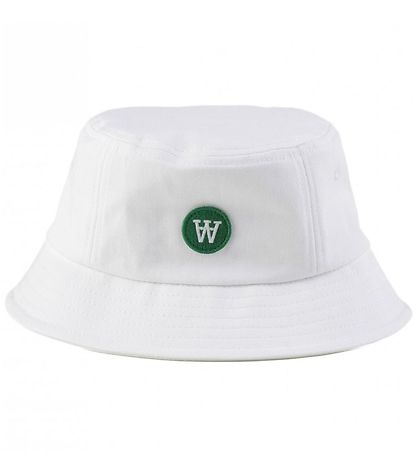 Wood Wood Kids Bllehat - Hvid m. Logo