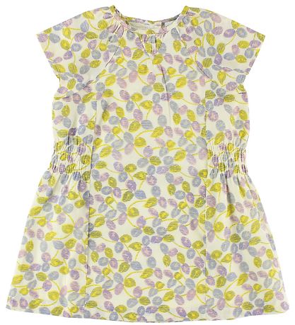 Mini A Ture Kjole - Creme m. Print