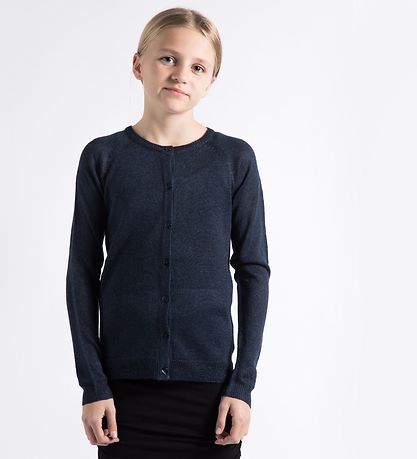 The New Cardigan - Strik - Aya - Navy Glitter