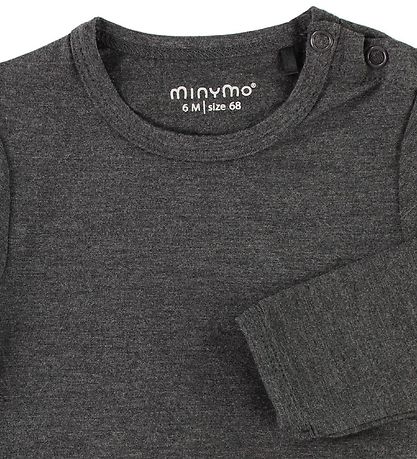 Minymo Body l/ - Bambus - Koksgr