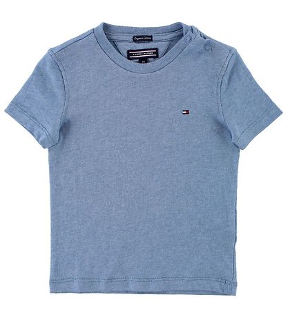 Tommy Hilfiger T-shirt - Blåmeleret