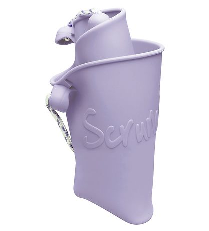 Scrunch Spand - Silikone - 13 cm - Lavendel