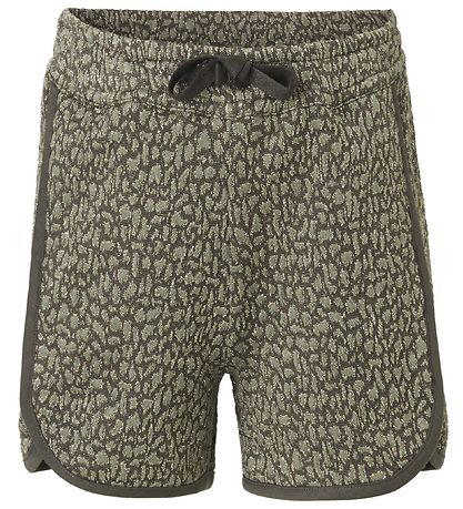 Rosemunde Shorts - Olivengrøn m. Guld