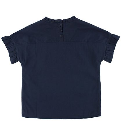 Tommy Hilfiger T-shirt - Navy m. Flsekant