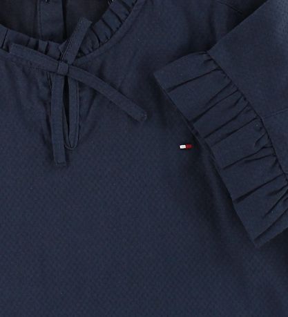 Tommy Hilfiger T-shirt - Navy m. Flsekant