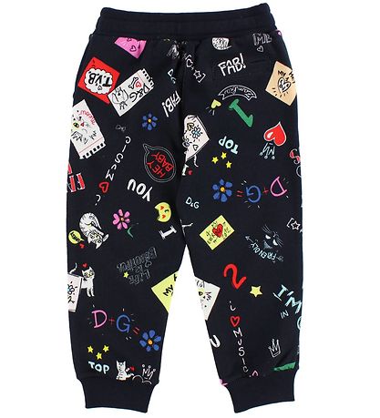 Dolce & Gabbana Sweatpants - Navy m. Print