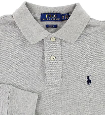 Polo Ralph Lauren Polo Bluse - Gråmeleret