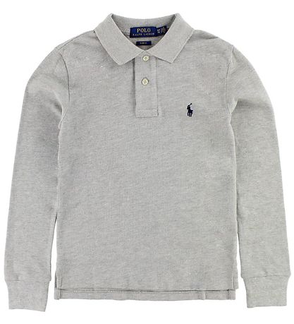 Polo Ralph Lauren Polo Bluse - Gråmeleret