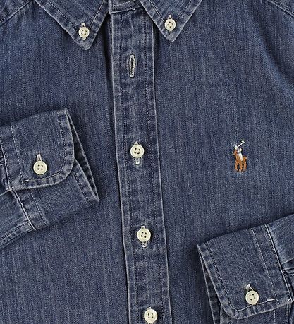 Polo Ralph Lauren Skjorte - Denim - Bl